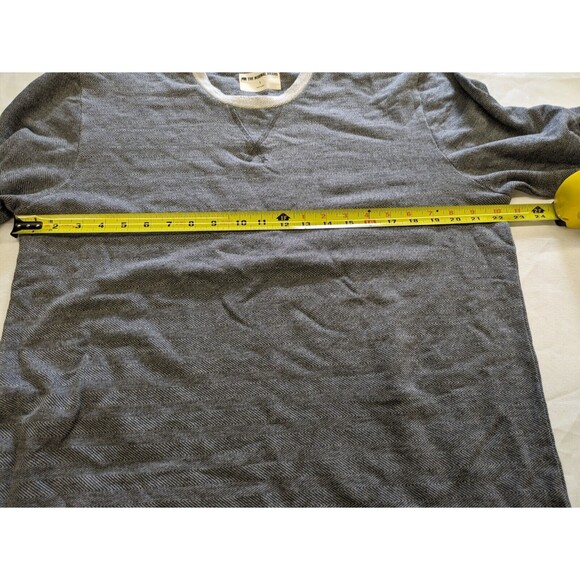 The Normal Brand Sweatshirt Mens Large Crew Neck Pullover 100% Cotton Gray - Picture 7 of 8